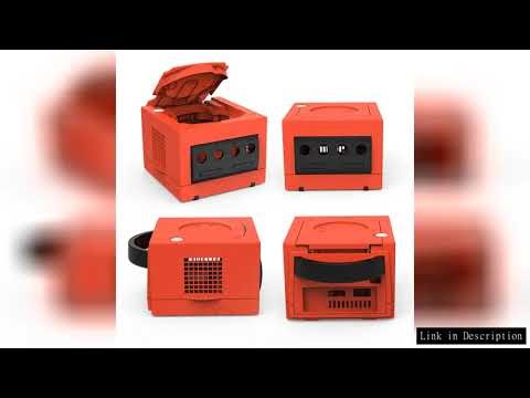 Bitfunx Gamecube NGC Replacement Shell Transparent Case for Gamecube NGC GC Purple Translucent Black