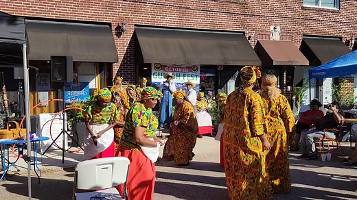 A traditional Ring Shout with the Gullah Geechee Ring Shouters and the Duvall County Ring Shouters Song Picking Up Leaves | Lowcountry Gullah