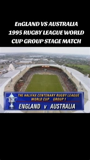 43 reactions | England vs Australia at the 1995 Rugby League World Cup. This was the group stage game between the two nations at the old Wembley stadium. As of 2025, this was the last time England have beaten Australia in a rugby league match (Great Britain not included). #reels #reelsinstagram #nrl #rugbyleague #rugby #superleague #throwback #england #australia | Rugby League History | Facebook