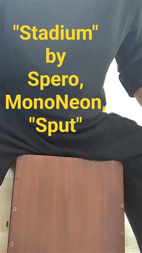 101_ "Stadium" by Greg Spero, MonoNeon, Robert "Sput" Searight | #cajon #drums #percussion