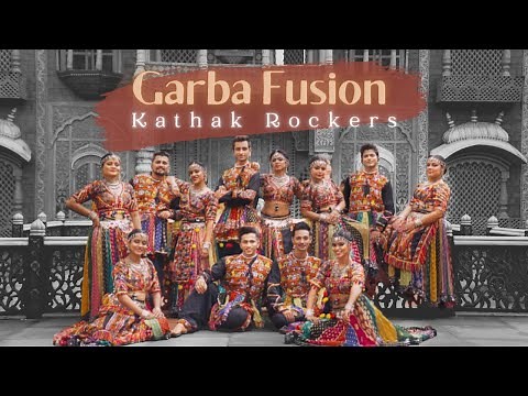 GARBA Fusion | Dholida X Jhume Re Gori X Chogada | Kathak Rockers | Kumar Sharma | Indian Dance