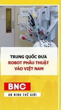 China Brings Surgical Robots to Vietnam #shorts