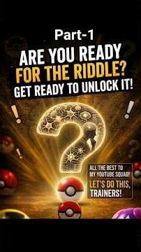 Part-1🤔 Think You're a Pokémon Master? Guess This Pokémon! #Shorts #Riddle&Reveal #pokemon #games