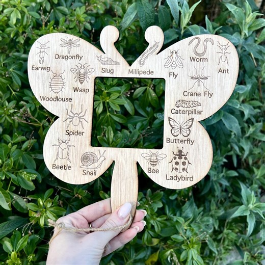 Forest School Insect Identifier With Frame Viewer | Outdoor Learning | Forest School Resources | Early Years Resources | Montessori Resource - Etsy