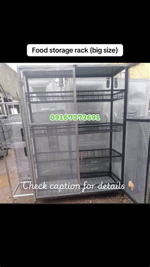 Versatile Food Storage Rack for Every Need