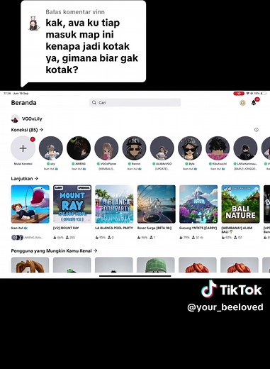 Tutorial Agar Avatar Roblox Tidak Kotak