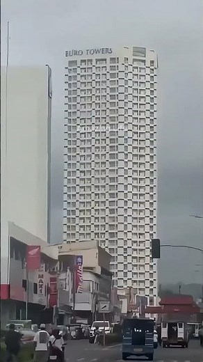 36‑story building in the Philippines sways when 7.8 magnitude earthquake hits.