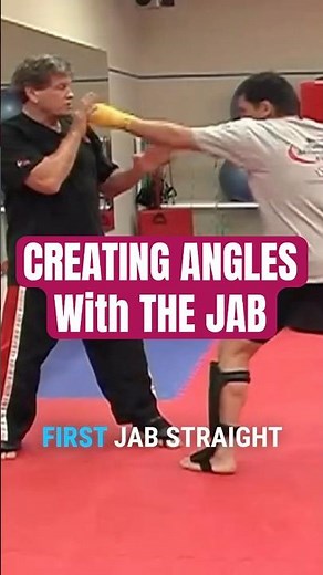 Angular attack with Joe Lewis-Creating angles with the jab #boxing #joelewis #sidekick