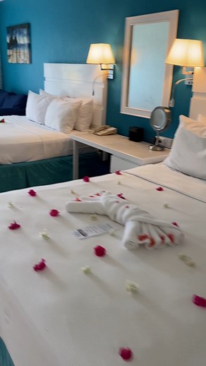 Splash into Coconut Bay's family-friendly wing! Colorful rooms face the ocean and overlook CocoLand, Saint Lucia’s largest water park featuring a large activity pool, lazy river and exciting water slides. https://bit.ly/2SKEQv4 | Coconut Bay Beach Resort & Spa