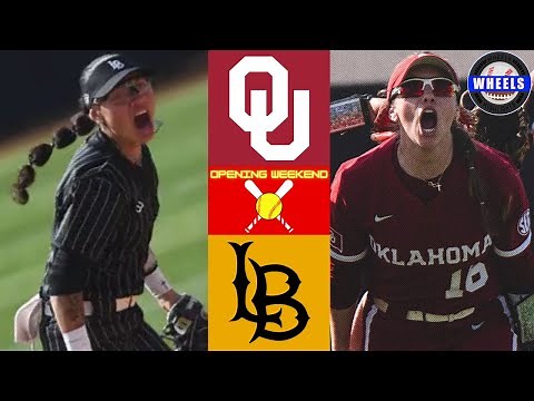 #3 Oklahoma vs Long Beach State Highlights | 2025 College Softball Highlights