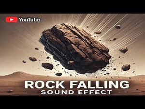 Rock Falling Sound Effects With Drawing