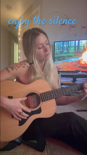 Enjoy The Silence ~ Depeche Mode Acoustic Cover
