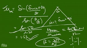 [Solved] A prism is made of glass of unknown refractive index. ... | Filo