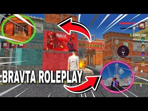INOVOUU😍 SERVIDOR INOVADOR COM APK PRÓPRIO! CONHEÇA O BRAVTA ROLEPLAY GTA SAMP ANDROID/PC