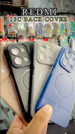 Redmi 15c Back cover #redmi#mobile #smartphone #touchphone #10kviews