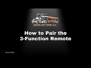 How to Pair the 3-Function Remote Fob & Switch | LockNRelease Hopper Door Kit
