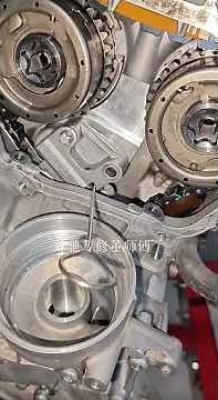 How to reset engine timing chain tensioner on mercedes benz S400 W222 M276 engine #mercedes #diy