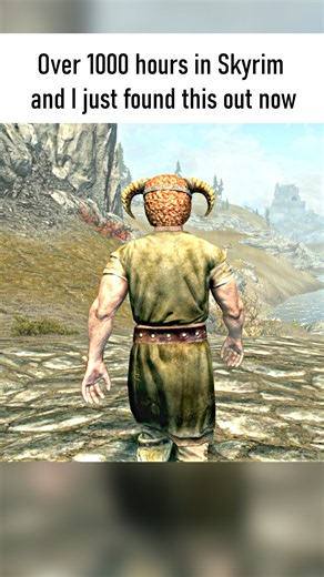 Over 1000 hours in Skyrim and I just found this out now
