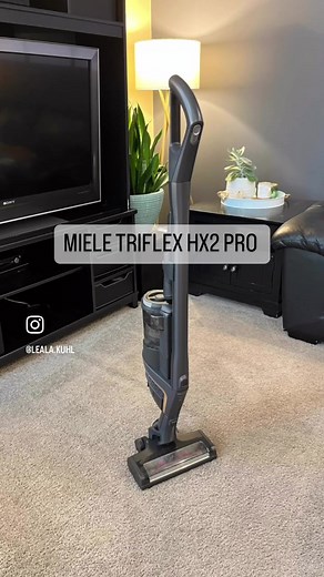 MIELE TRIFLEX HX2 PRO The reasons I chose this vacuum: * 60% more power than the HX1 series * Comes with 2 batteries (for a total of 120 min. vacuuming time) * Comes with a different attachment for hardwood or smooth floors * Quieter than the HX1 series * 5 years warranty 7 years warranty on the motor * Reviews from a friend who has a Dyson & an HX1 (for pets) and said there is no comparison and would only buy Miele from now on * Has 3 different configurations and can be used as a hand held vacu