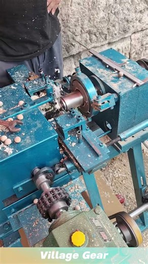 Wood bead making machine#machine #craft