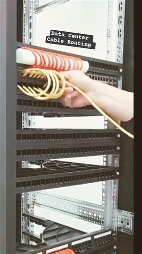 Data Center Cable Routing.