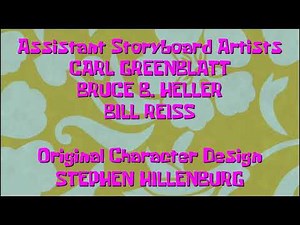 Spongebob Credits Recreation (Help Wanted, Reef Blower, and Tea at the Treedome; Episode 1; 1999)