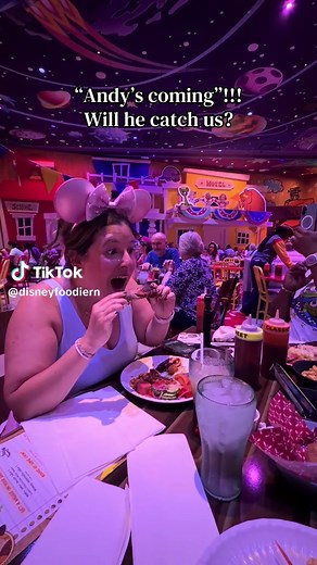 Playing Freeze When Andy's Coming: A Disney Dining Adventure
