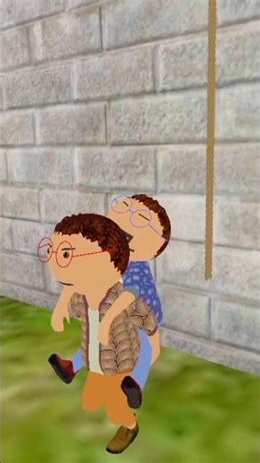 🤣granny ke ghar se bhag Gaye..? #grannyvideo #grannyshortshindi #horrorstories 😁👹👹