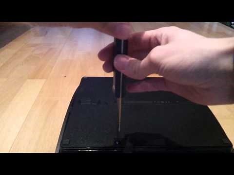 Playstation3: Festplatte der PS3 entfernen und wechseln - Anleitung