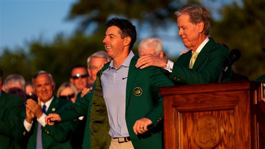 Rory McIlroy wins Masters, first to repeat since Tiger Woods
