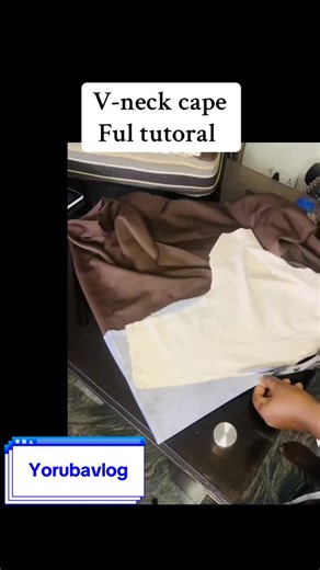 Sewing Tutorial: How to Cut and Sew a Cape Neck