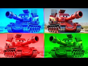 🚜💥MCQUEEN TANK 🎶 Coffin Dance Song