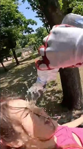 This girl is completely crazy!!! #spiderman #parkour #funny #escaping #love