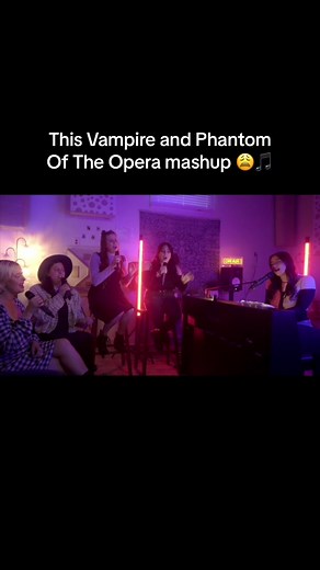 We did a Phantom of the Opera intro to our Vampire by Olivia Rodrigo cover!! What should we mashup next!?! #vampire #oliviarodrigo #oliviarodrigocover #vampirecover #singing #cimorelli #sisters #harmony