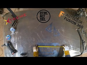 SA71 Fabrication - Designing, Cutting & Fabbing a basic metal sign