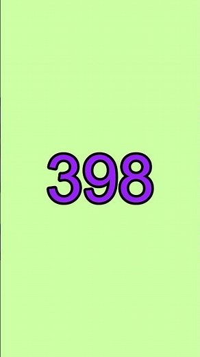 396 To 399! I'm Counting From 396 To 399! Learning to Count in English!