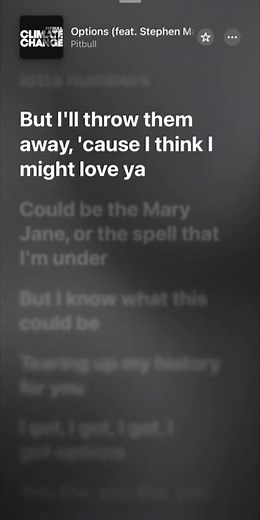 I got options 😁#fyp #lyricsvideo #lyrics #song #spotify