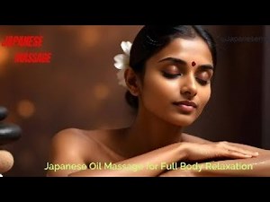 Japanese Oil Massage for Full Body Relaxation