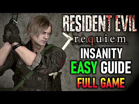 Resident Evil Requiem INSANITY Guide Full Walkthrough (Infinite Ammo)