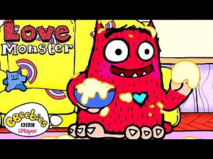 Messiest Moments | Love Monster | CBeebies‌