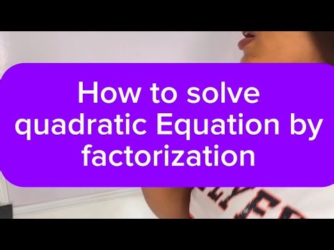 How to Solve Quadratic Equations by Factorization | Step-by-Step Guide
