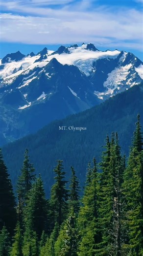 MT. Olympus via high divide trail-Olympic National Park 🏔️🌲 #olympicnationalpark #washington #travel #hikingadventures #mountainview