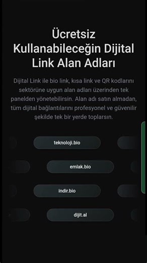 Ücretsiz Kullanabileceğin Dijital Link Alan Adları 🌐