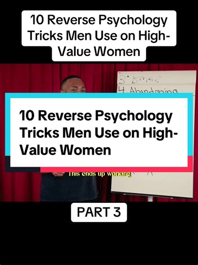 10 Reverse Psychology Tricks Men Use on High-Value Women |PART 3 #relationship #relationshipadvice #dating #tomisin