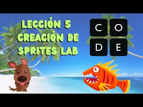 ✅✔ Lección 5 Creación de Sprites Lab ✔✅👌 Tutorial 100% [Completo] y Rápido 2024