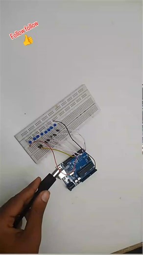 Dinesh Kumar on Instagram: "Simple science project Arduino 🤯 #project #ardunoproject #led #Viral #follow #Facebook #viralvideo #reels #shorts #facebookviral"