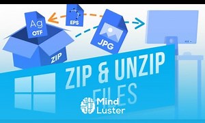 Mind Luster - Learn How to Zip Files and Folders on Windows 10 Open Zip Files in Windows 10 without WinZip