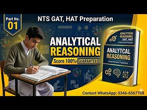 Analytical Reasoning Questions | NTS Test Preparation Series | Step-by-Step Guide | Part - 01