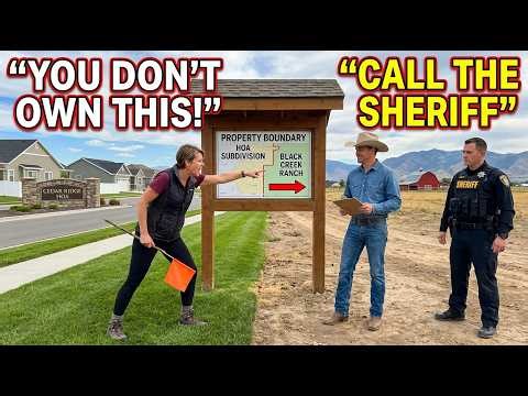 HOA Tried to Take Over My Land — Then Reality Hit: They Had No Authority