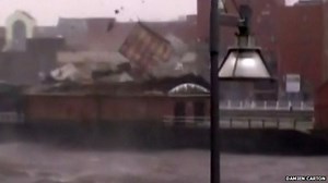 UK storms: Hurricane-force winds batter England and Wales